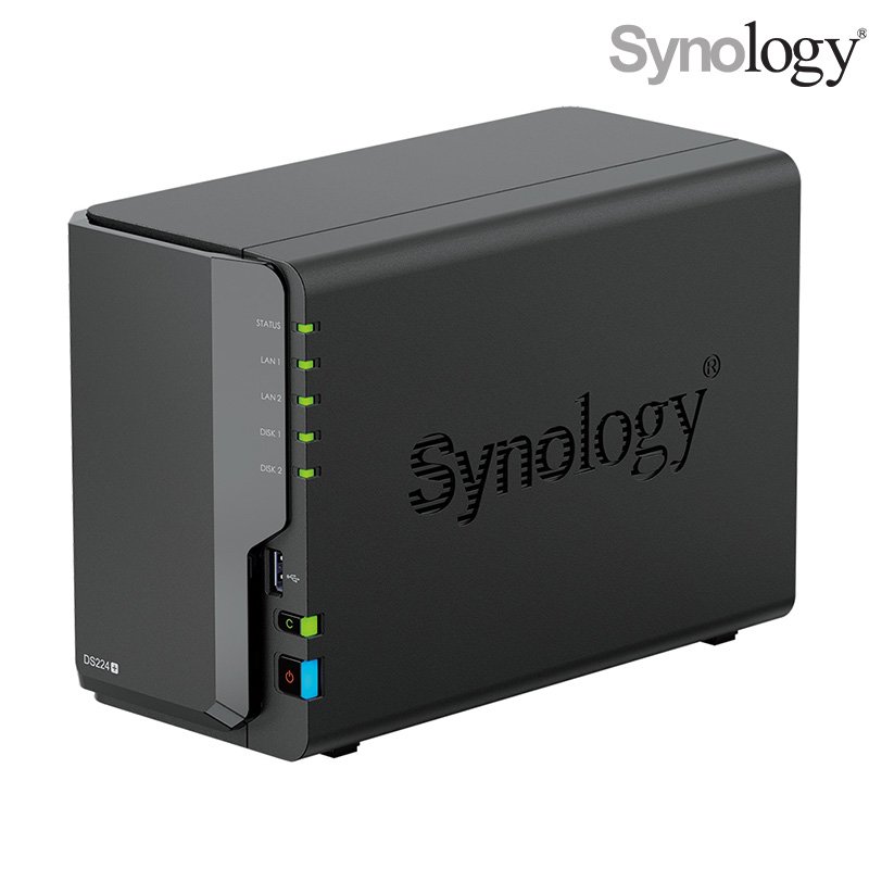 Synology 群暉 DS224+ NAS網路儲存伺服器 4bay/Intel/2GB /紐頓e世界