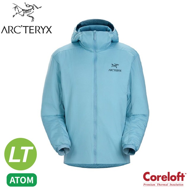 【ARC''TERYX 始祖鳥 男 Atom LT 化纖連帽外套《快樂藍》】X000005160/保暖外套/防風夾克/中層衣