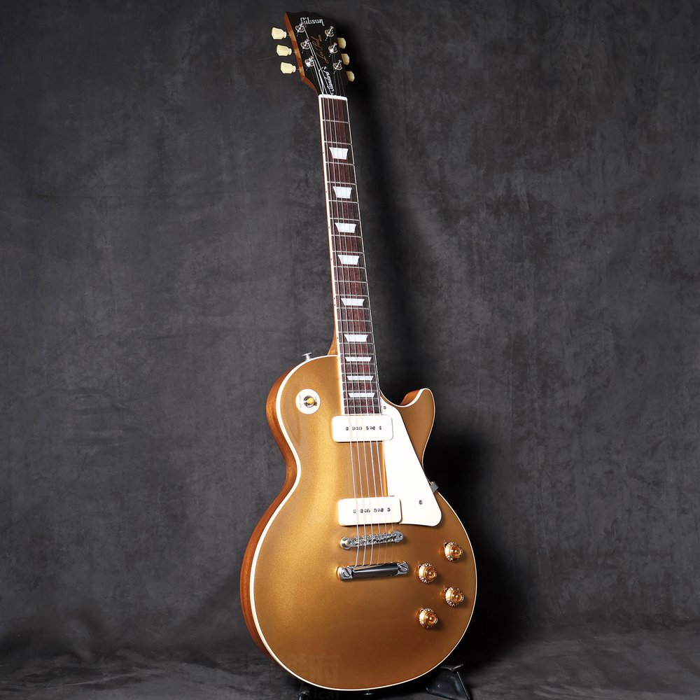 《民風樂府》預購中 Gibson Les Paul Standard 50s P-90 Gold Top 電吉他 金色塗裝 附贈配件 全新品公司貨