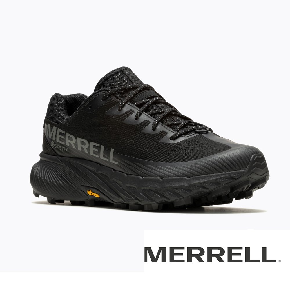 Merrell|美國|Agility Peak 5 健行慢跑鞋/越野鞋/Gore-tex/黑 J067745
