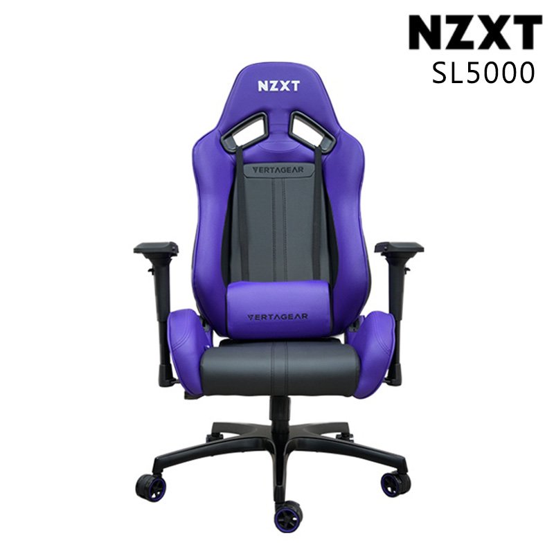 【客訂商品請先詢問】 NZXT 恩傑 SL5000 電競椅 辦公椅 台灣限量版 黑紫色 DIY