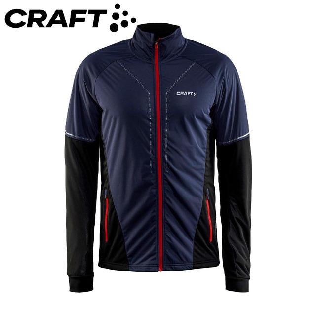 【CRAFT 瑞典 男 風暴2.0 防風保暖外套《鐵灰》】1904258/刷毛外套/防風外套/夾克