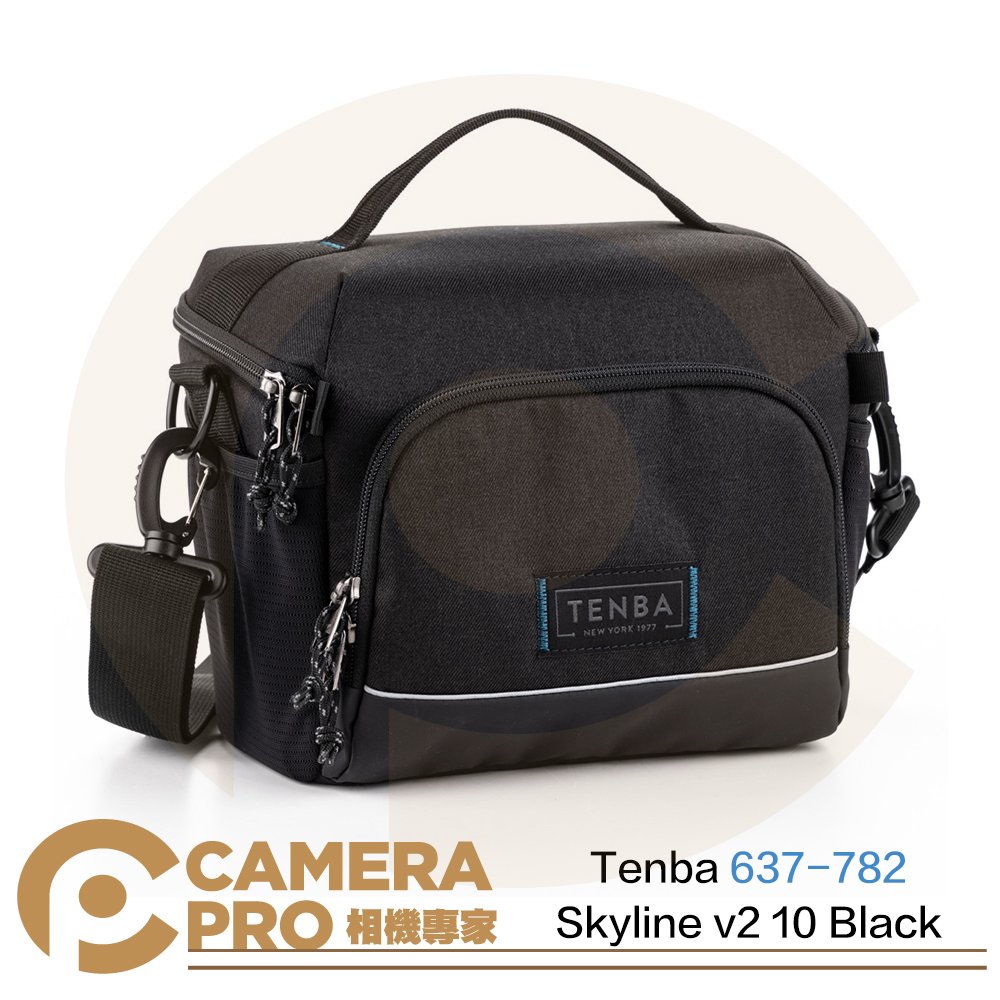 ◎相機專家◎ Tenba 637-782 Skyline v2 10 Black 二代 天際線 黑 相機包 公司貨