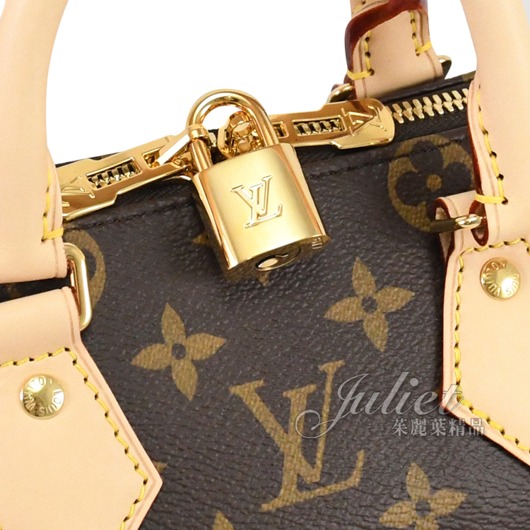 Louis Vuitton LV Speedy Garden new Golden Leather ref.586593