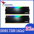 ADATA 威剛 XPG Lancer DDR5 7200 32GB(16Gx2) RGB 桌上型超頻記憶體(黑色) (AX5U7200C3416G-DCLARBK)