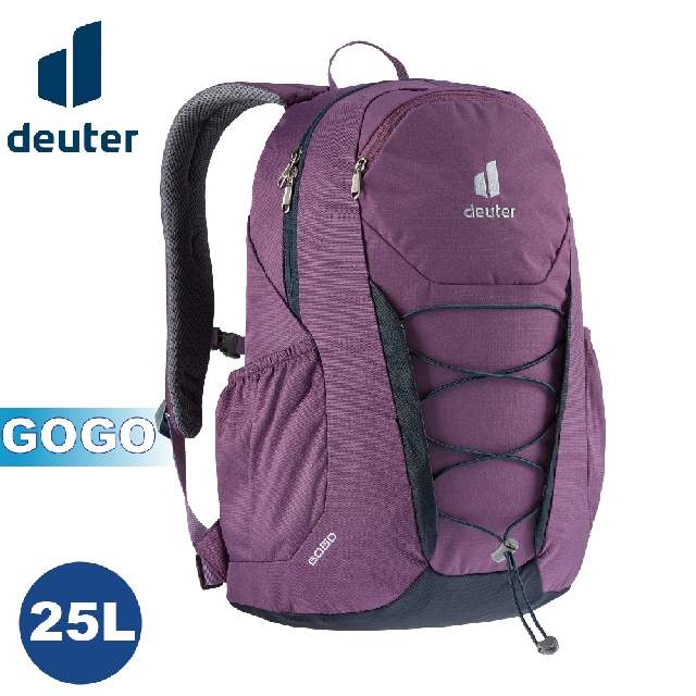 【Deuter 德國 GOGO 25L休閒旅遊背包《紫》】3813221/後背包/登山包/戶外旅遊