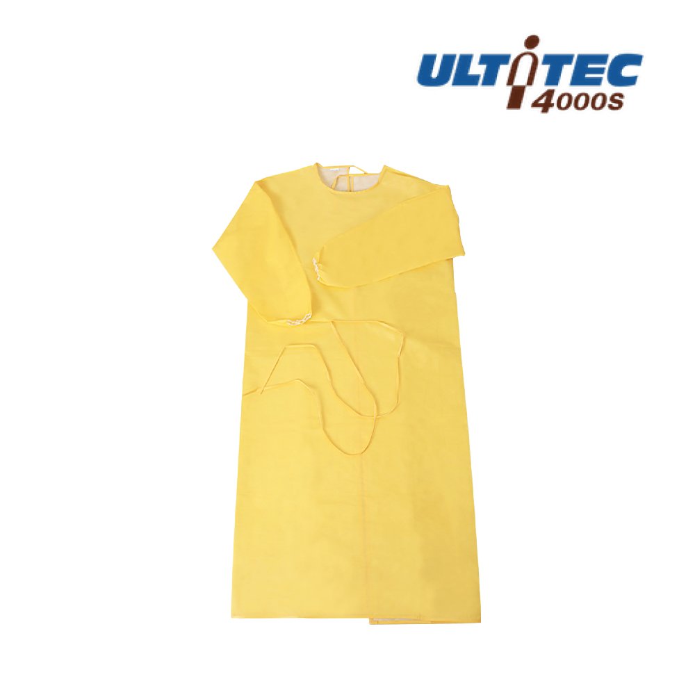 優特達 ULTITEC-4000S 05466 車縫款防護長袍 化學處理 去汙 生物危害 通過歐盟規範 安全防護衣 1件(超取限購5件)