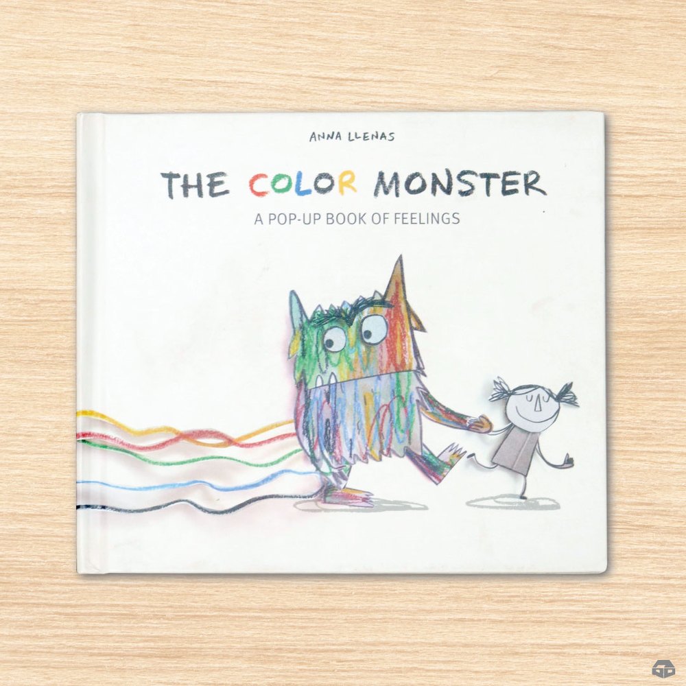 【築實精選】英文童書 × The Color Monster：A Pop-Up Book of Feelings / 我的情緒小怪獸