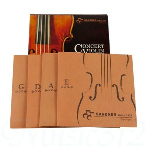 亞洲樂器 SANDNER 小提琴弦 -尼龍弦-整組1-4弦