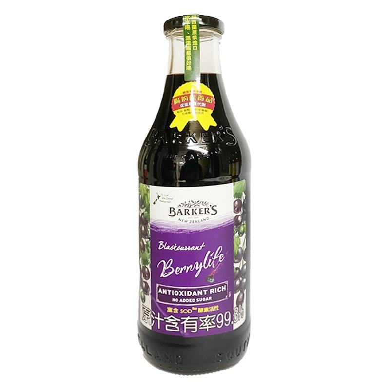 【BARKER′S 巴可斯】黑醋栗綜合果汁(710ml/罐)