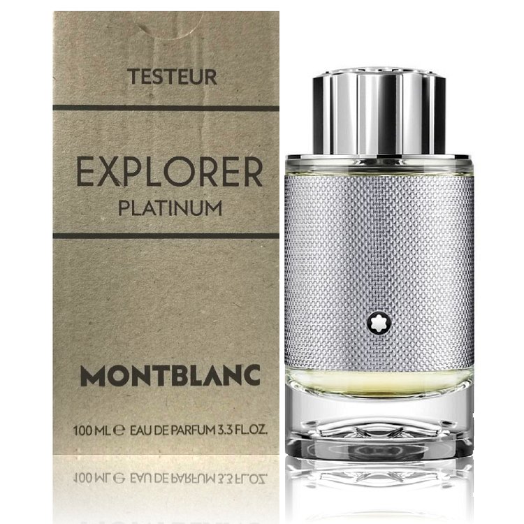 Montblanc Explorer Platinum Eau de Parfum Spray 極限探尋淡香精 100ml Tester 包裝 (原廠公司貨)