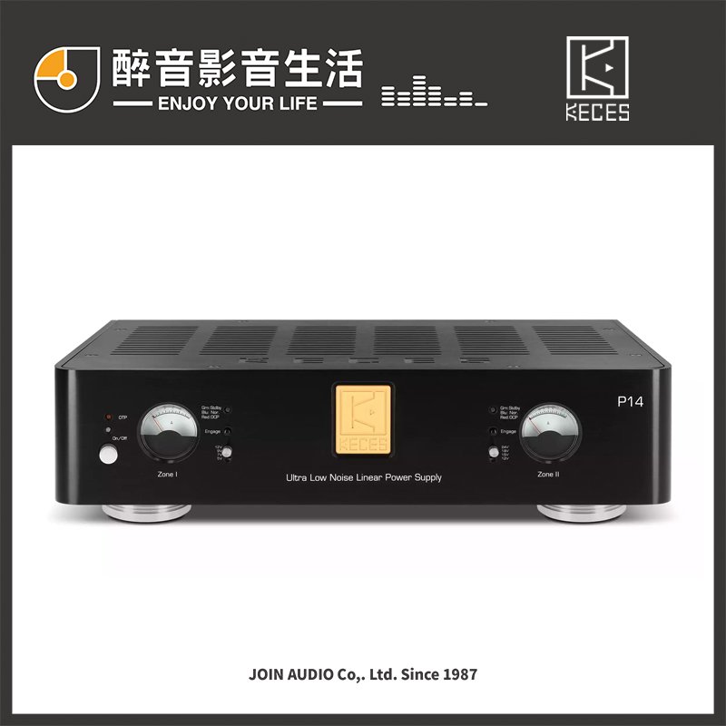 【醉音影音生活】KECES P14 DC直流線性電源供應器/線性電供.USB隔離.4組獨立輸出.量子共振技術.公司貨