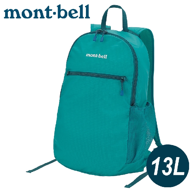 【Mont-Bell 日本 POCLETABLE LIGHT PACK 13 便攜背包《青藍》】1123977/登山背包/後背包