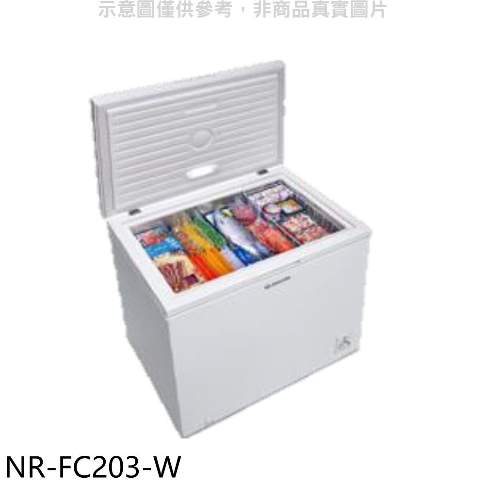 《可議價》Panasonic國際牌【NR-FC203-W】200公升臥式冷凍櫃(含標準安裝)