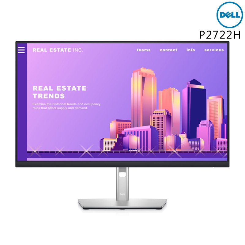 DELL 戴爾 P2722H 27型 IPS 窄邊框 螢幕 顯示器 /紐頓e世界