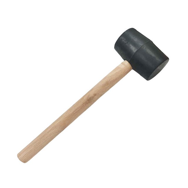【Q禮品】A5991 橡膠槌 木柄實心膠槌 實心膠鎚 角鋼組合 地板防撞條安裝工具 贈品禮品