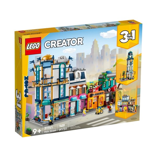 LEGO 31141 Creator創意百變系列3合1 市中心大街 外盒48*37.5*6cm 1459p