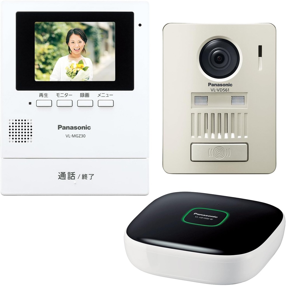 國際牌 Panasonic VL-SGZ30K 視訊門鈴 對講機 防盜 監視 自動錄影 日本公司貨