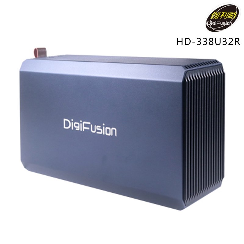 DIGIFUSION 伽利略 HD-338U32R USB3.2 Gen1 2.5吋 3.5吋 RAID 雙SATA SSD 陣列外接盒