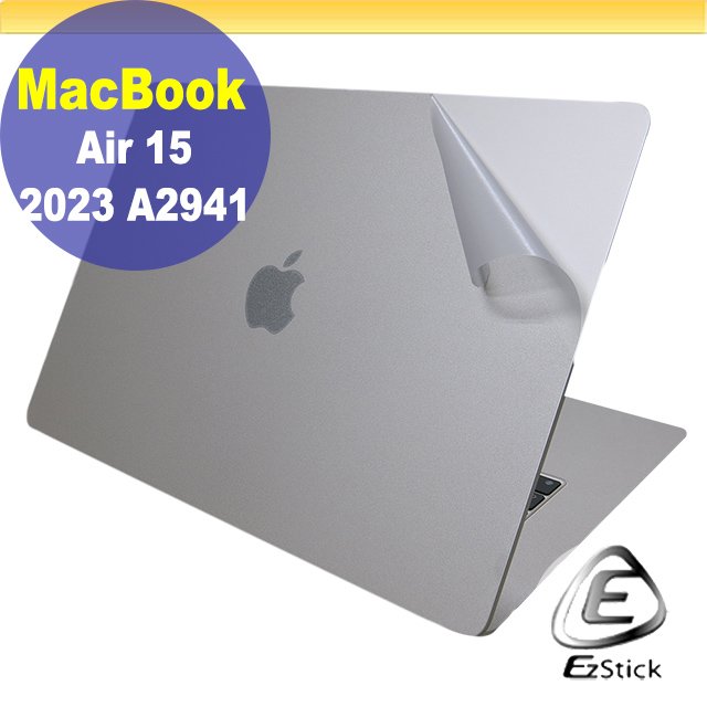 【Ezstick】APPLE Macbook Air 15 A2941 二代透氣機身保護貼 DIY 包膜