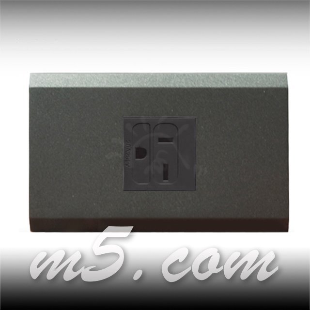 茂忠 三晰 烤漆黑系列 冷氣插座 T型鎖線式 質感烤漆 JY-M3620-FG 台規 220V