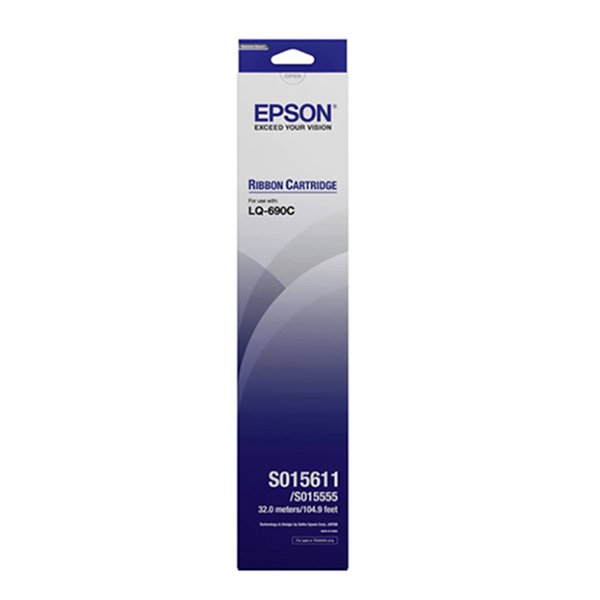 EPSON S015611 原廠色帶 適用 LQ-690C/LQ-690CII/LQ-690CIIN