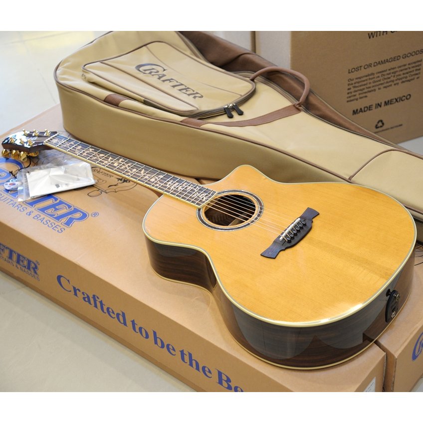 【欣和樂器】韓國Crafter STG G-28ce VVS 電木吉他