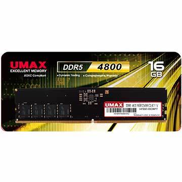UMAX DDR5 4800 16GB 2048X8 記憶體