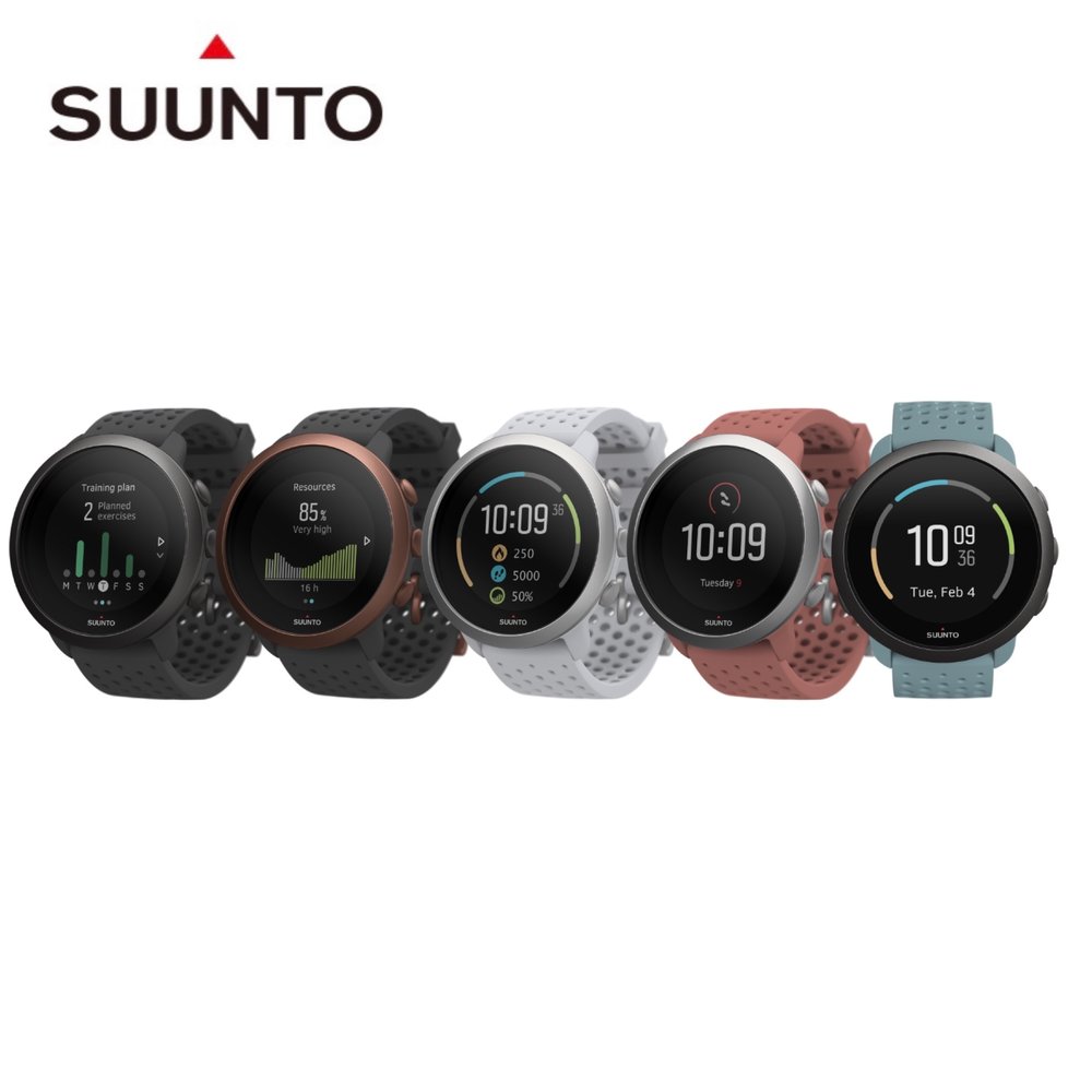 Suunto 3 輕巧耐用，配置【智能訓練導引】的運動腕錶 臺灣授權公司貨
