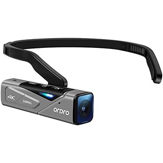 日本公司貨 ORDRO EP7 穿戴相機4K超高畫質 視頻攝像機 Vlog 手抖補償 WiFi連接 IP65防水
