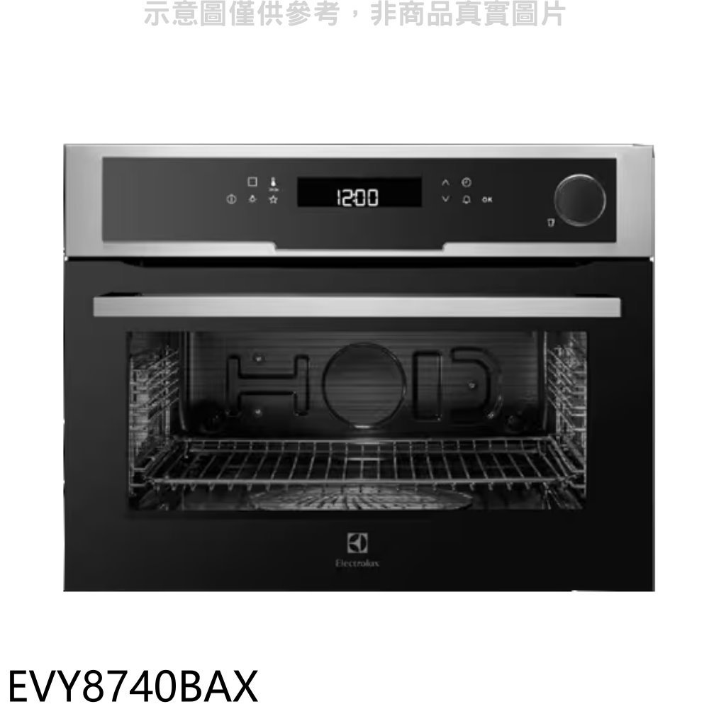 《可議價》伊萊克斯【EVY8740BAX】45公分福利品嵌入式蒸爐(全省安裝)