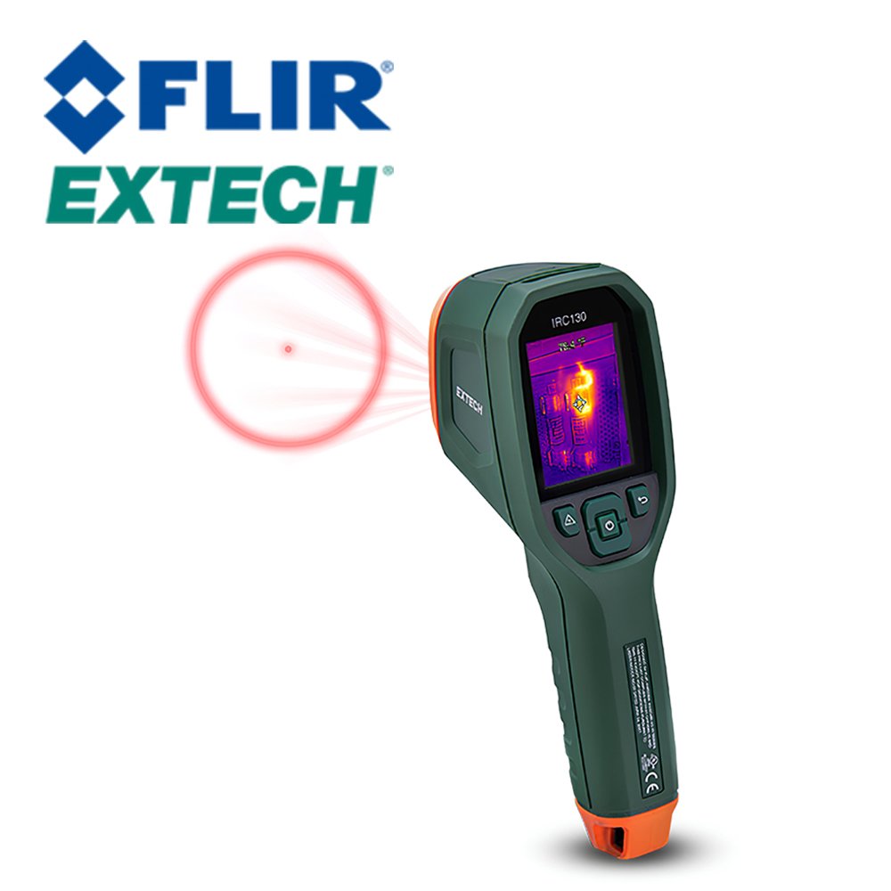 FLIR EXTECH IRC130紅外線熱像儀 可測溫至650℃熱顯像儀 測溫槍 台灣製造 獨家授權