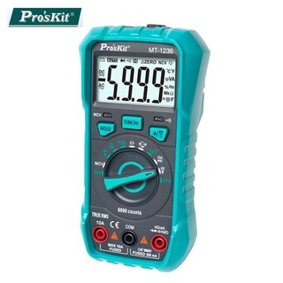 ProsKit 3-5/6自動量程真有效值數位電錶 MT-1236 台灣寶工