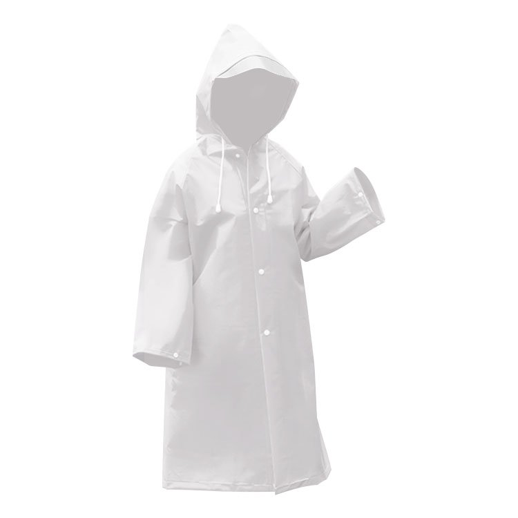 【XL尺碼白色】背包雨衣 加厚輕便雨衣 排釦雨衣 輕便雨衣 一件式雨衣 連身雨衣