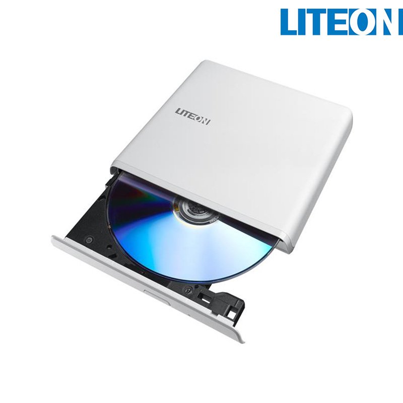 LITEON 建興 ES1 8X 最輕薄外接式 DVD 燒錄機 白色 /紐頓e世界