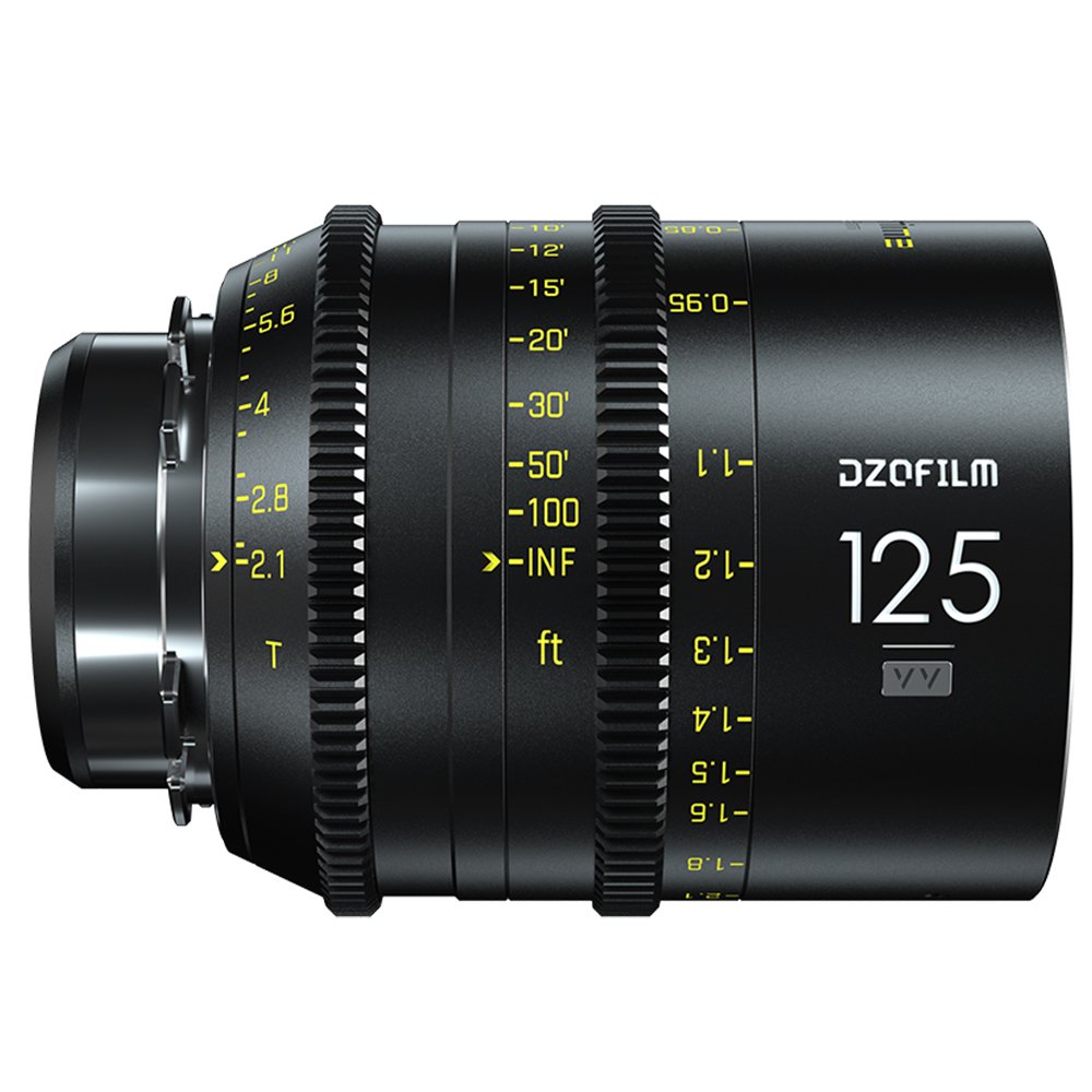 DZOFILM VESPID PRIME 玄蜂系列 125mm T2.1 全片幅定焦專業電影鏡頭 PL卡口 ★送轉接環