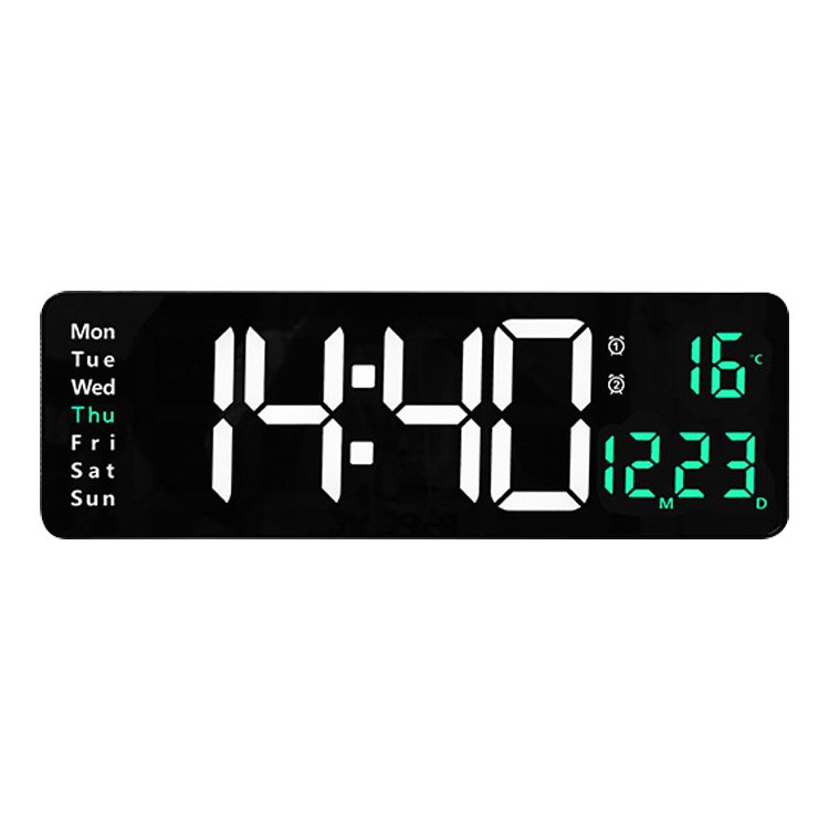 LED數字掛鐘 大尺寸電子鐘 時鐘 鬧鐘 電子鐘 16吋掛鐘 數字鐘 LED時鐘 數字時鐘 壁鐘 遙控鬧鐘