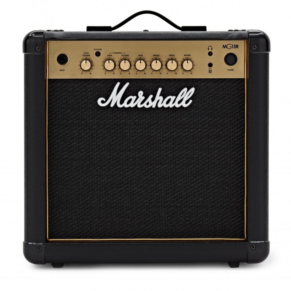 《民風樂府》Marshall MG-15GR 15瓦電吉他音箱 新手入門練習音箱 全新品公司貨
