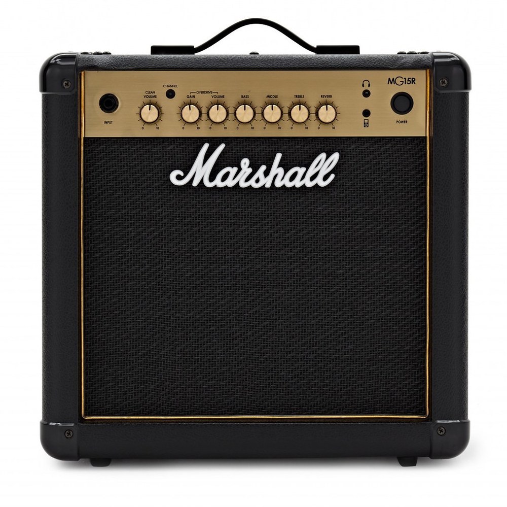 亞洲樂器 Marshall MG15GR MG15R GOLD 電吉他音箱、Reverb功能