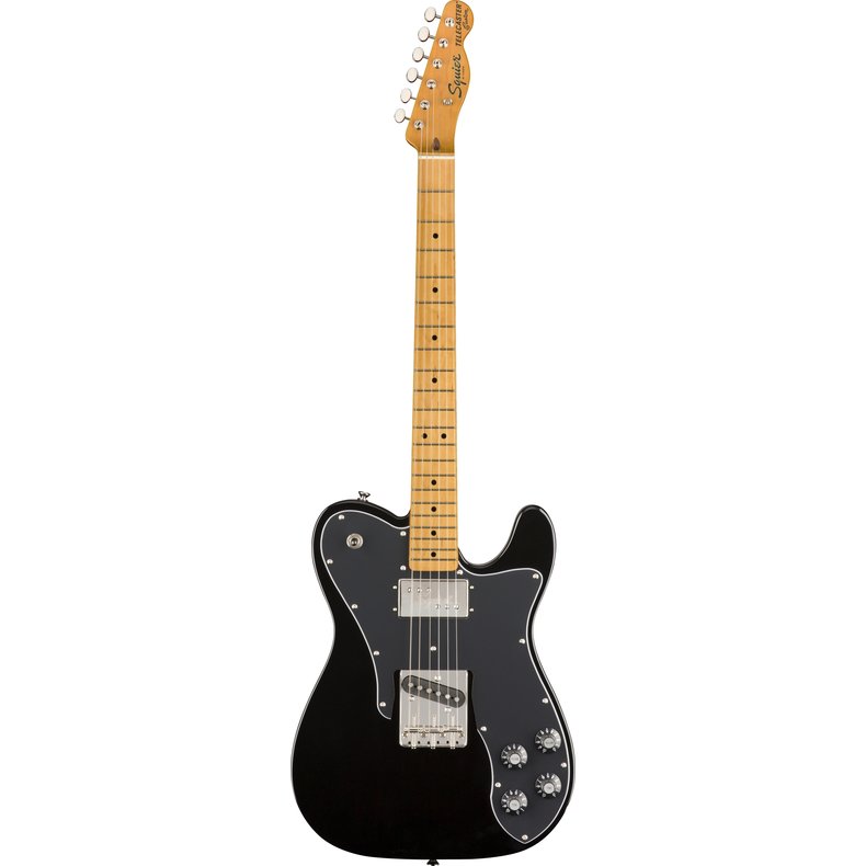 亞洲樂器 Fender Squier 0374050506 SQ CV 70S TELE CUSTOM MN BLK 電吉他