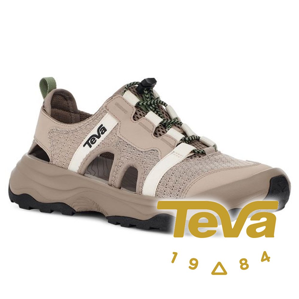 【TEVA】女Outflow CT護趾水陸兩用鞋『灰/沙漠灰褐』1134364 戶外 露營 登山 健行 多功能鞋 兩用鞋 水陸鞋