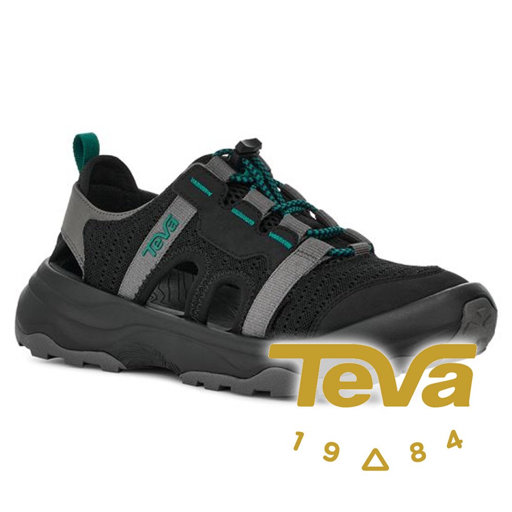 【TEVA】女Outflow CT護趾水陸兩用鞋『黑/灰』1134364 戶外 露營 登山 健行 多功能鞋 兩用鞋 水陸鞋