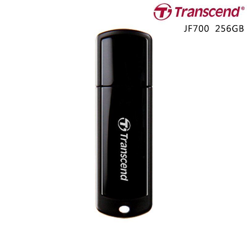 Transcend 創見 JetFlash 700 256GB USB 3.1 Gen 1 隨身碟 黑色 /紐頓e世界