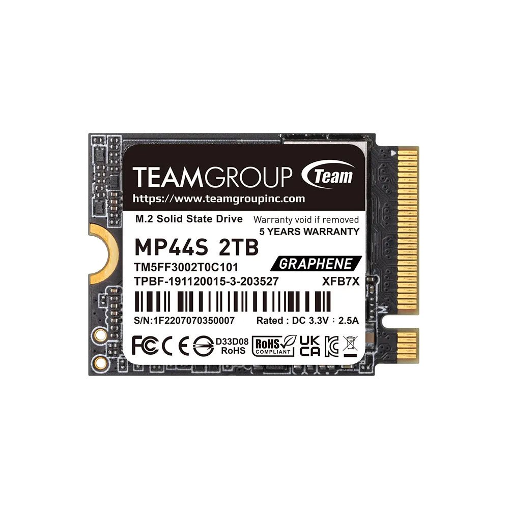 【GAME休閒館】TEAM 十銓 MP44S 2TB M.2 2230 PCIe 4.0 SSD 固態硬碟【現貨】