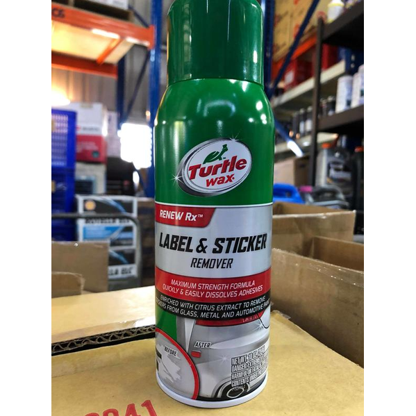 『油工廠』TURTLE WAX 美國 LABEL&amp;STICKER 標籤膠帶去除劑 貼紙 殘膠 漬物清潔 T529