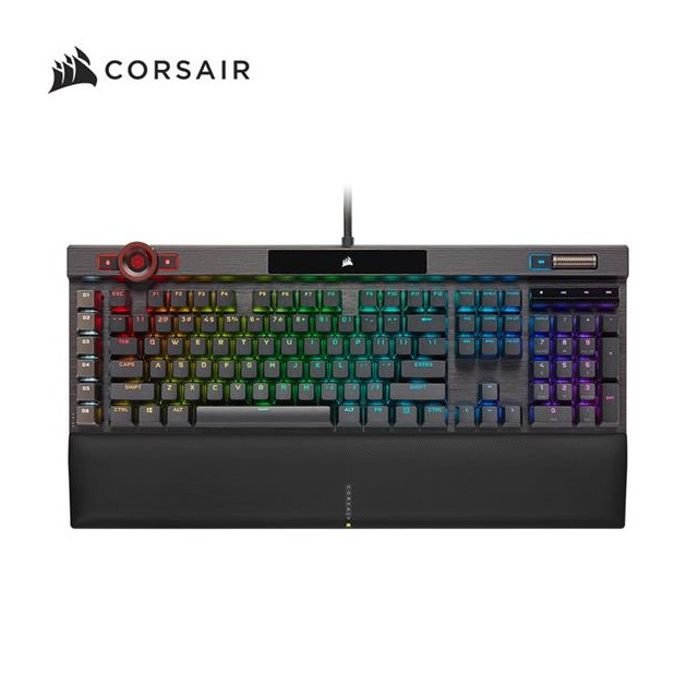 海盜船 CORSAIR K100 銀軸RGB OPX CHERRY MX 英文機械式電競鍵盤