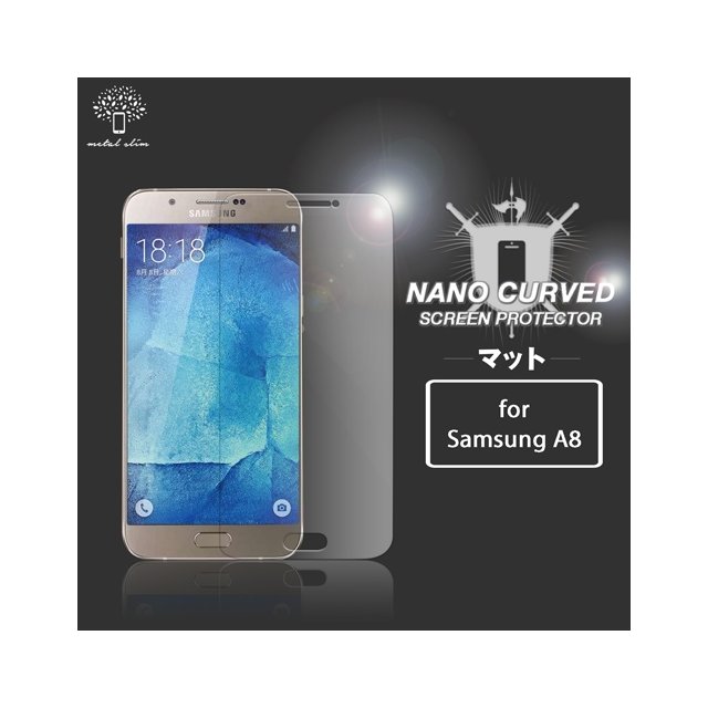 Metal-Slim SAMSUNG Galaxy A8 滿版螢幕保護貼膜【出清】