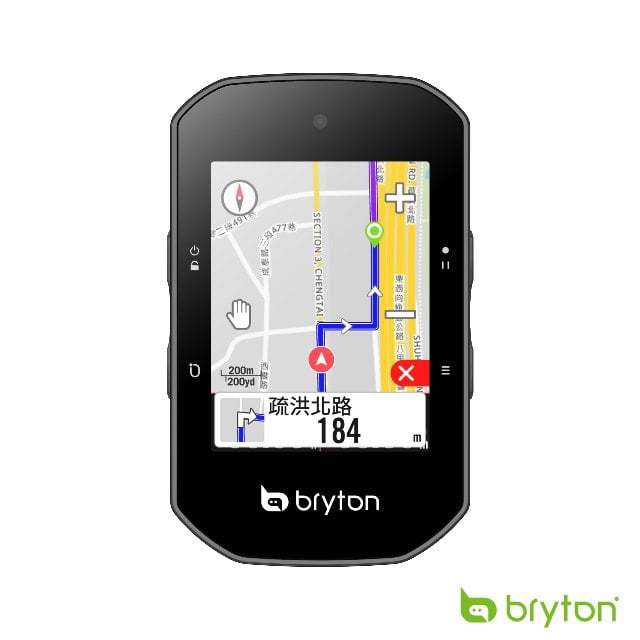 Bryton Rider S500E GPS自行車訓練記錄器(內含延伸座及保護套)