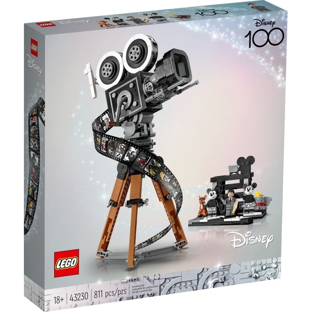 樂高LEGO DISNEY 迪士尼一百週年 華特迪士尼復古膠卷攝影機 43230 TOYeGO 玩具e哥