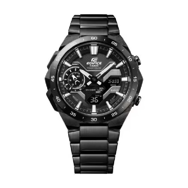 CASIO卡西歐 ECB-2200DC-1A 疾速奔馳風格數位指針潮流腕錶 48.2mm